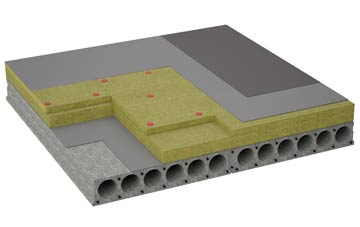 considerations of Hatch Bottom flat roofing insulation